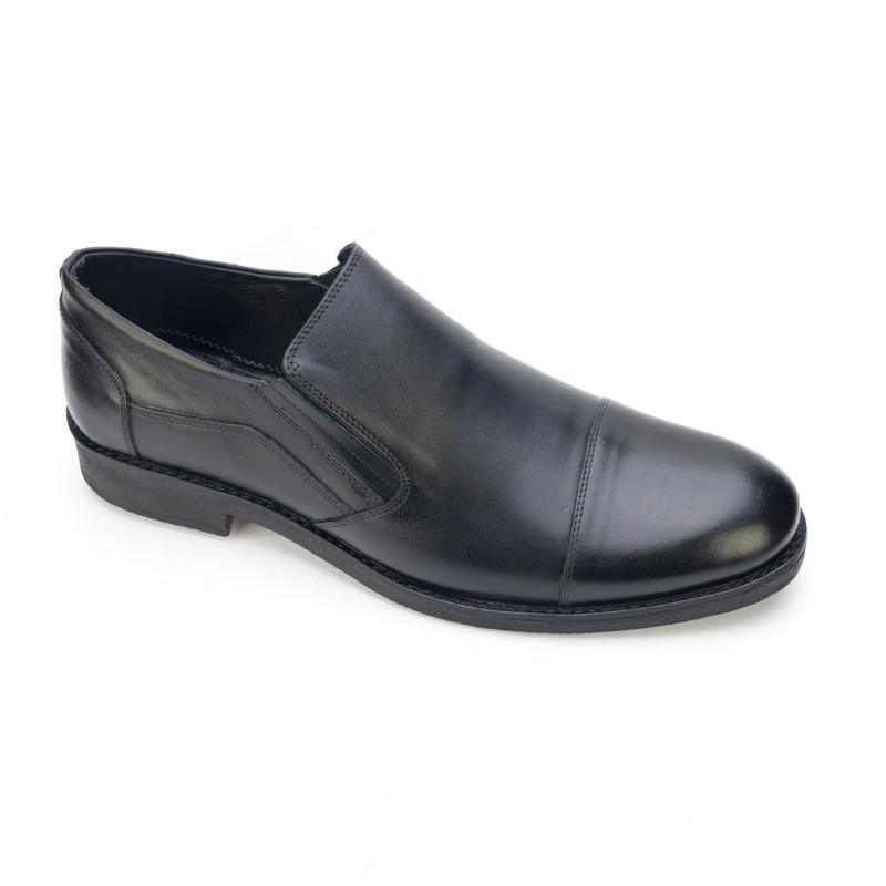 RL9710-512 Туфли муж.кожа-кожа черный